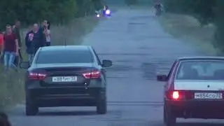 Заезд Лада Веста vs ВАЗ 2109
