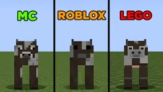 MINECRAFT vs ROBLOX vs LEGO