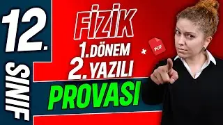 12.Sınıf Fizik 1.Dönem 2.Yazılı - MEB SENARYO ÖRNEĞİ | 2024- 2025 📂PDF