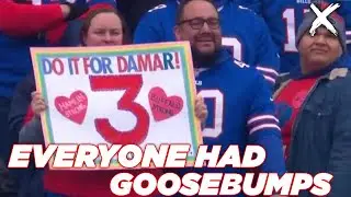 Reporting on 'storybook' Damar Hamlin moment