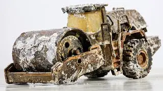 Construction Truck Road Roller Restoration and Customize