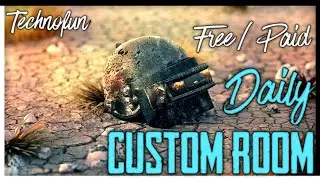 PUBG MOBILE CUSTOM ROOM LIVE STREAM -  Match