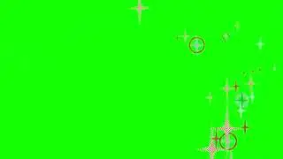 GREEN SCREEN SPARKLING EFFECT 