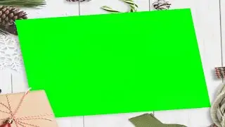 [Copyright Free] Winter backgrounds Green Screen - GS studio