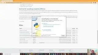 1. Python 3.10 installation for windows environment