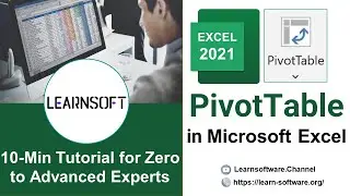 PivotTable in Excel 2021 for Powerful Data Analysis | Excel for Zero to Work-Ready Experts