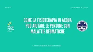 La Fisioterapia in acqua nelle malattie reumatiche