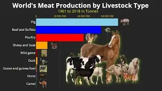 world meat production by livestock