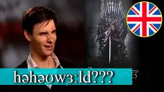 АНГЛИЙСКИЙ НА СЛУХ | Harry Lloyd (Гарри Ллойд) | Классическое Британское Произношение