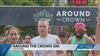 Around The Crown 10K kicked off in Uptown
