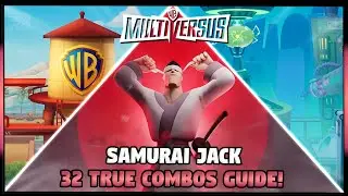 Samurai Jack TRUE Combos Guide, How To Do It! | MultiVersus 2024