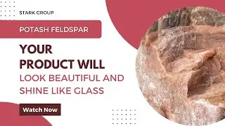 Potassium Feldspar - High Whiteness after firing - Shines like glass!