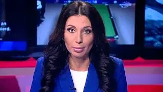 Ведущая новостей жжет. Габриела Анточел