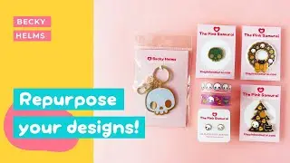 Other Products to Make with Your Pin Designs