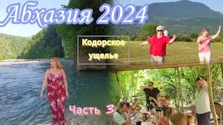 Джиппинг в Кодорское ущелье🚝Классный пикник Жилье в Абхазии Шакуран/ Река Джампал / Танцы среди гор💃