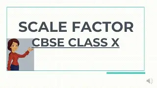 Scale Factor CBSE Standard Sample Paper| Class 10 | Case Based MCQ | Similarity