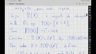 Dirichlet - subconjuntos