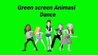 green screen animasi dance