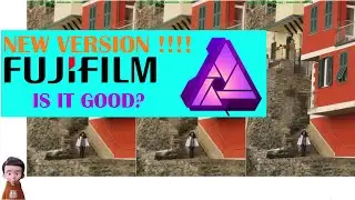 Affinity photo New Update Version 1.10 Added Supports FujiFilm Cameras With X-Trans Sensor RAW Photo