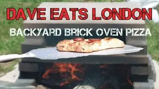 Dave Eats London - Backyard Brick Oven Pizza