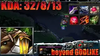 DotA 1 ICCup Goblin Shredder MidLane, The TimberSaw! beyond GODLIKE