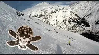 Cheget 2024 | Чегет Фрирайд спуск по северному склону
