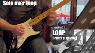 How I use the looper with my band