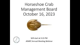 Horseshoe Crab Board Proceedings October2023