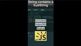 JavaScript includes,  indexOf & RegExp - string contains a substring 