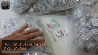 Flash Sale -RJ45 Commercial Grade Network Keystone Jacks