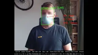 realtime-mask-detection with YOLO and OpenCV