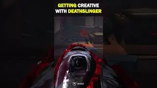 Insane Deathslinger Trickshot In RPD - DbD Dead By Daylight 