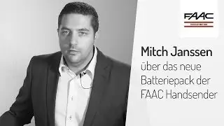 Neuer Batteriepack der FAAC Handsender