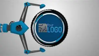 Free Videohive Mechanical Arms Logo » free after effects templates  after effects intro template