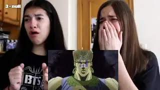Girls react to the Pillar Men awaken