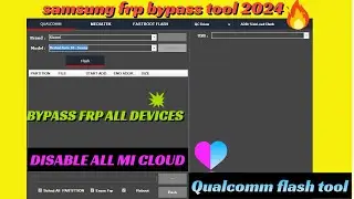 QUALCOMM SPD MTK REPAIR TOOL 2024 | MI Unlock tool l SAMSUNG FRP ENABLE ADB TOOL 2024