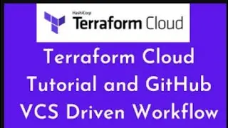 Github integration with Terraform cloud to driven workflow using VCS