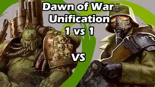 Dawn of War Unification: 1 vs 1 Death Guard (Grindan) vs Death Korps of Krieg (Gost)