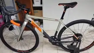 CUBE Nuroad SL titanium´n´orange Gravel Bike Shimano 1x11 GRX 2020 Ultra HD