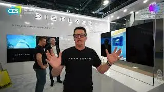 CES 2024 -  WORLD'S FIRST FULLY WIRELESS TV FROM DISPLACE