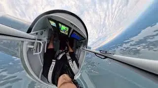 RV8 N268YJ - Spin attempt, low level flying over lake