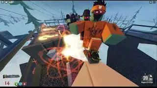 COMO CONSTRUIR EL HELICOPTERO en el Barril de Michael | ROBLOX