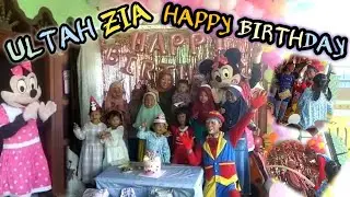 SELAMAT ULANG TAHUN ZIA || SERU BADUT & MINI MOUSENYA MENGHIBUR SEKALI