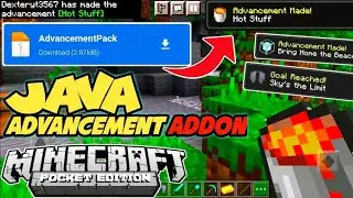 Advencements add-on in Minecraft pe 1.19