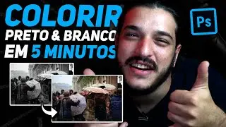 PHOTO COLORING BLACK AND WHITE PHOTOSHOP