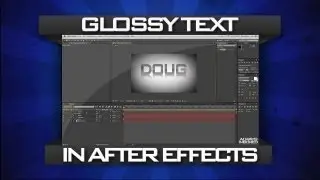 Glossy Text in After Effects CS6