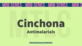 MRB Pharmacist Exam||Pharmacognosy||Cinchona