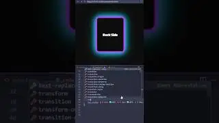 🔥CREATE Neon Card Flip Animation using only HTML & CSS! 🌐✨