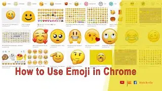 How to Use Emoji in Chrome Web Browser 2020 | 😱របៀបដាក់ Emoji cute cute 😍នៅលើអ្វីក៏បាន