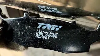 замена задних тормозных колодок на kawasaki zr-7s